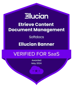 Etrieve Content Document Management Verified for SaaS