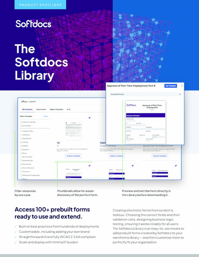 Download the Brochure Softdocs Library