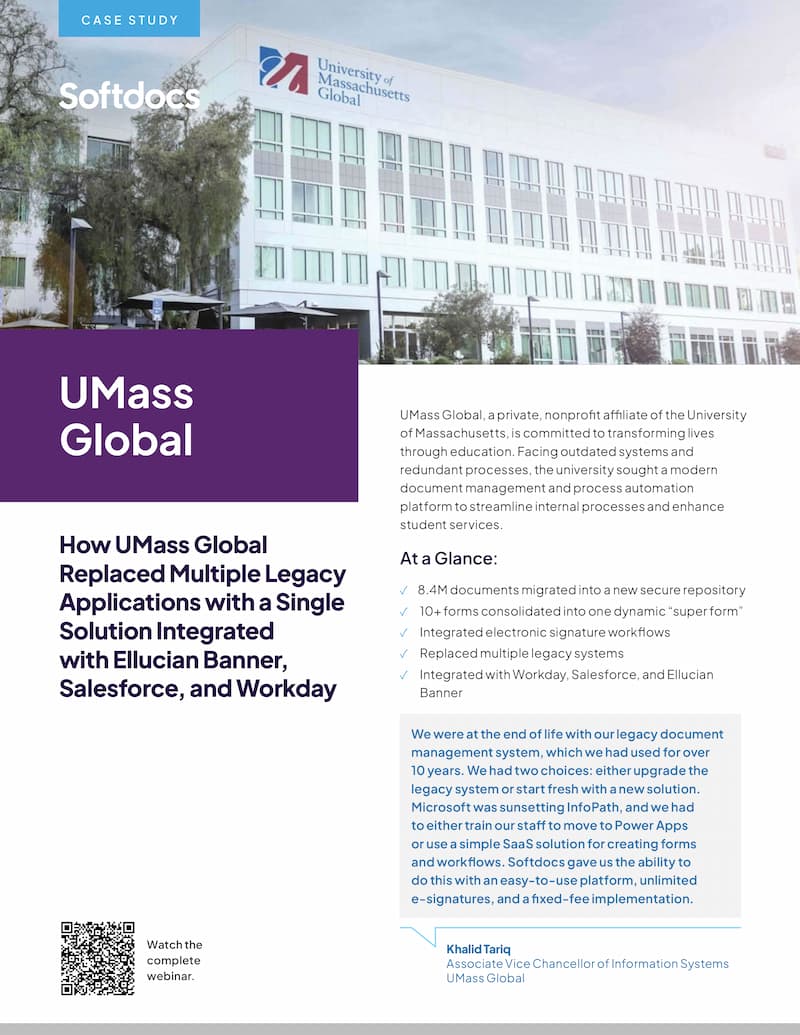 Download the Case Study Case Study: UMass Global